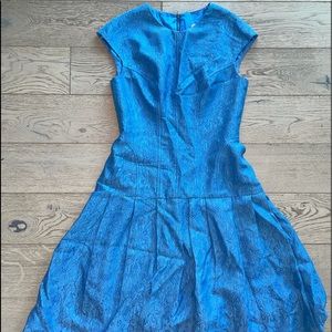 Lela Rose Blue Dress